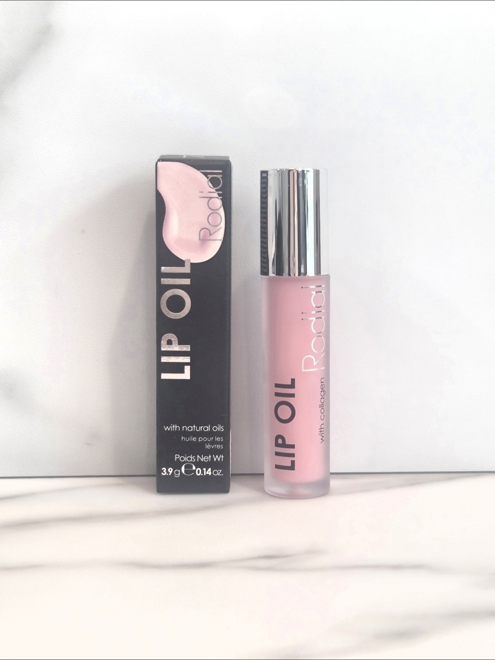 RODIAL Plumping Collagen Lip Oil In Original Pink 4ml - NEW IN BOX Retail $38